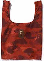 BAPE Color Camo Shopping Bag M Red BAPE Color Camo Shopping Bag M Red