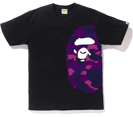 Camiseta BAPE Color Camo Ape Head Negra/Morada. Buy Camiseta BAPE Color Camo Ape Head Negra/Morada.