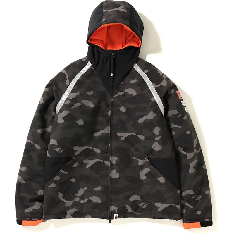 Bape Color Camo Tiger Shark Padded Hoodie Jacket 圖 2