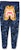 Bape Color Camo Tiger Slim Sweatpants Blue