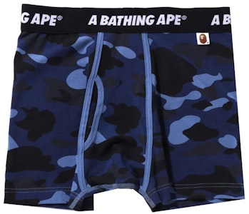 BAPE Celana Pendek Camo Biru Tua Buy BAPE Celana Pendek Camo Biru Tua