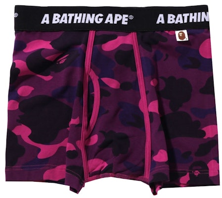 BAPE Color Camo Trunks Purple Buy BAPE Color Camo Trunks Purple