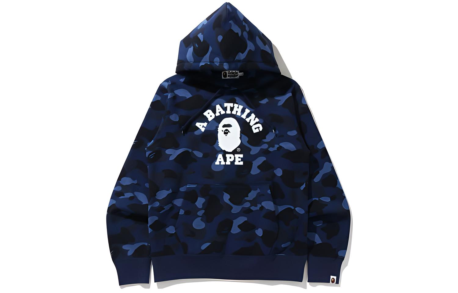 BAPE Colorful Camo Ape Head Hoodie 1H25-114-018