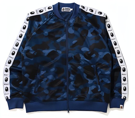 BAPE Jaket Unisex Camo Warna-Warni dengan Rekaan Tape 1G80-113-007 Buy BAPE Jaket Unisex Camo Warna-Warni dengan Rekaan Tape 1G80-113-007