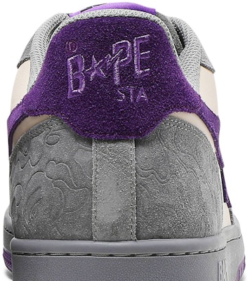 BAPE Court Sta 'Royal Purple' 1G70191032 Sizing BAPE Court Sta 'Royal Purple' 1G70191032