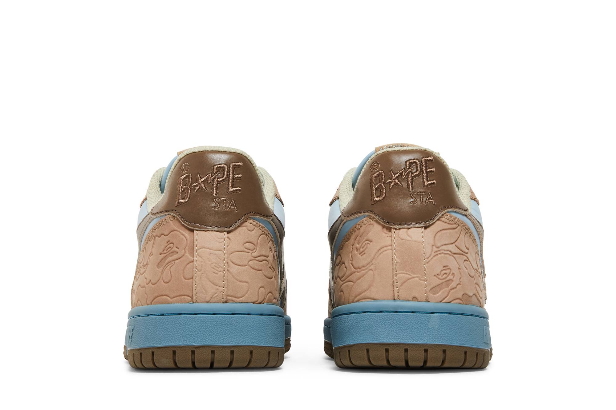 Details for BAPE Court Sta 'Sax' Kasut Sneakers Lelaki 1H20191030-SAX