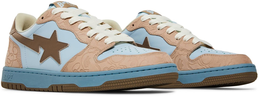 BAPE Court Sta 'Sax' Kasut Sneakers Lelaki 1H20191030-SAX Cheap BAPE Court Sta 'Sax' Kasut Sneakers Lelaki 1H20191030-SAX