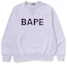 Shop BAPE 圓領LOGO長袖套頭衫休閒上衣 0ZXSWM113007K