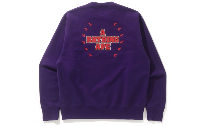 Details for Sudadera Hombre BAPE Crystal Logo Print Crewneck Loose. 1H30-113-009