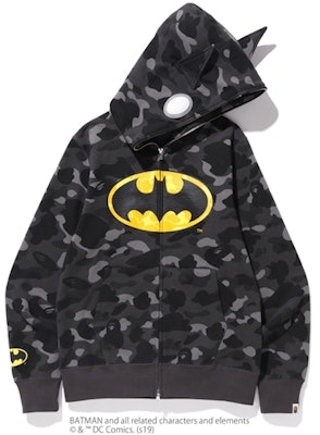 Bape DC Color Camo Full Zip Hoodie Black Buy Bape DC Color Camo Full Zip Hoodie Black