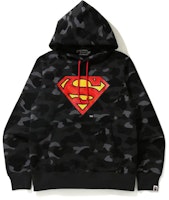 Bape DC Pullover Hoodie Black Bape DC Pullover Hoodie Black