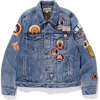 Bape Denim Jacket Indigo Bape Denim Jacket Indigo
