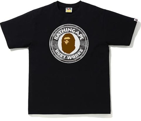 BAPE 沙漠迷彩 Busy Works T恤 黑色/黑色 Buy BAPE 沙漠迷彩 Busy Works T恤 黑色/黑色