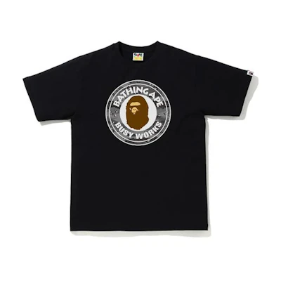 BAPE Desert Camo Busy Works Tee Black/Black