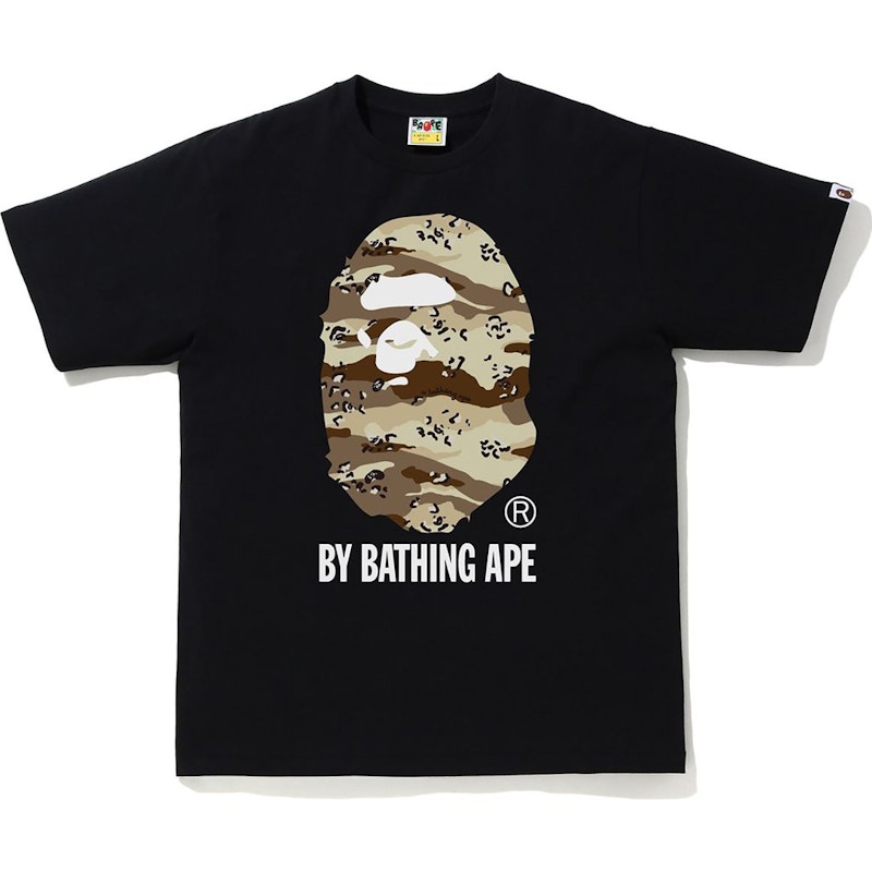Buy A BATHING APE®️ リラックスT デザートカモ 黒/ベージュ

