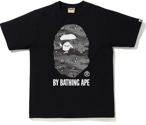 BAPE Desert Camo by Bathing Ape Relaxed Tee Black/Black Buy BAPE Desert Camo by Bathing Ape Relaxed Tee Black/Black