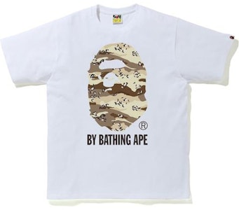 BAPE Desert Camo oleh Bathing Ape Relaxed Tee Putih/Beige Buy BAPE Desert Camo oleh Bathing Ape Relaxed Tee Putih/Beige