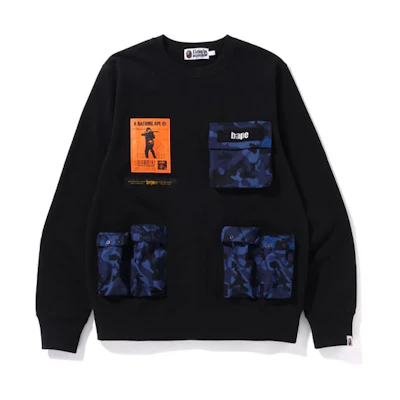 BAPE Desert Camo Multi-Pocket Pullover Hoodie Men 1I30-113-007