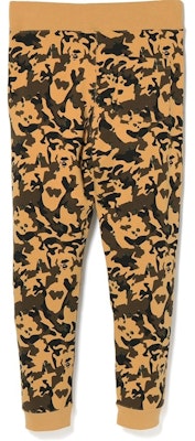 Bape Desert Camo Shark Slim Sweat Pants Yellow Order Bape Desert Camo Shark Slim Sweat Pants Yellow