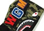 Lookbook A BATHING APE®着脱式シャークフルジップフーディ (ブラック)
