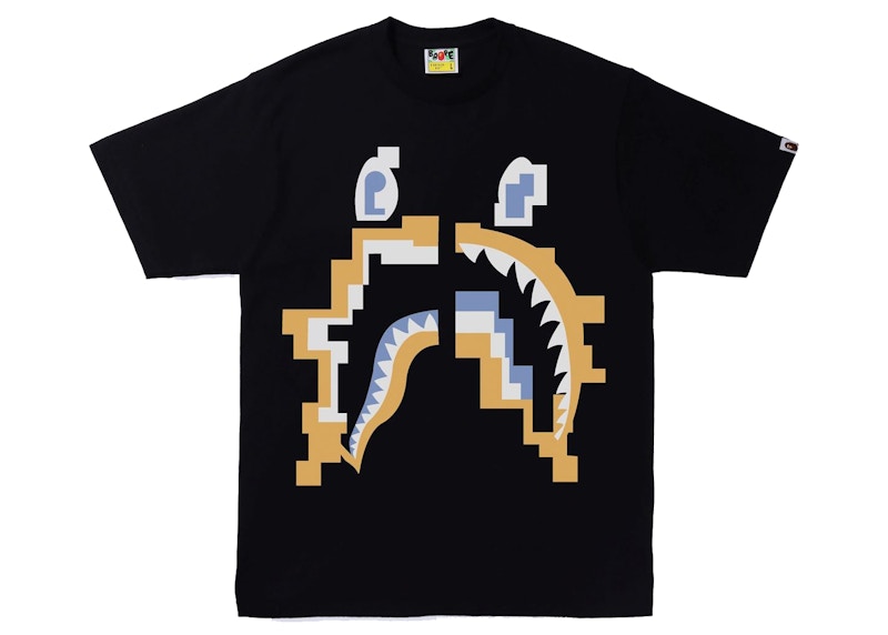 Buy Kaos BAPE Digital Shark 'Hitam'
