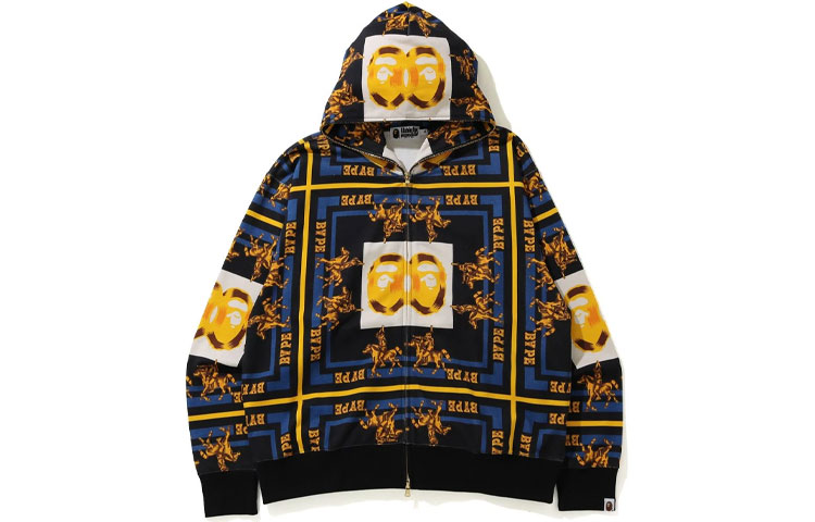 BAPE Double Ape Head Full-Zip Hoodie Jacket 1H30-115-007