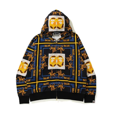 BAPE Double Ape Head Full-Zip Hoodie Jacket 1H30-115-007