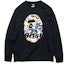 Buy Bape FCRB Ape Head LS Tee Black