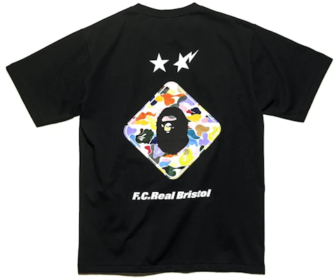 Camiseta Negra Bape FCRB Back Emblem Order Camiseta Negra Bape FCRB Back Emblem