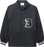 BAPE Fitted Logo Collared Button-Up Long Sleeve Jacket 1J20-140-005 BAPE Fitted Logo Collared Button-Up Long Sleeve Jacket 1J20-140-005