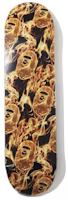 BAPE Flame Wide Ape Head Skateboard Deck Orange BAPE Flame Wide Ape Head Skateboard Deck Orange