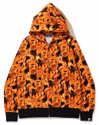 bape-flame-wide-full-zip-hoodie-orange