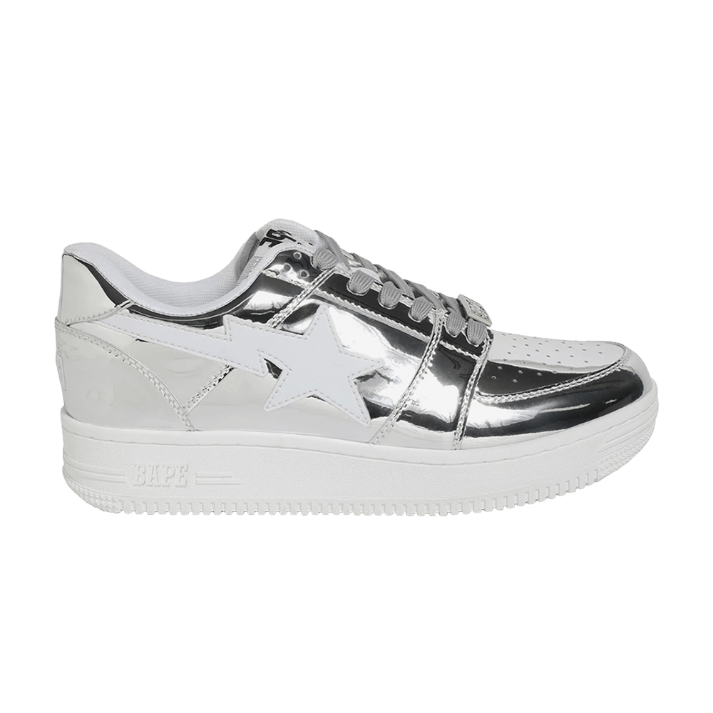 BAPE Foil Bape Sta Low Silver BAPESTA-SILVER