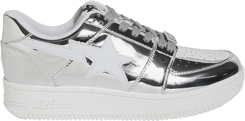bape-foil-bape-sta-low-silver