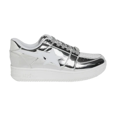 BAPE Foil Bape Sta Low Silver