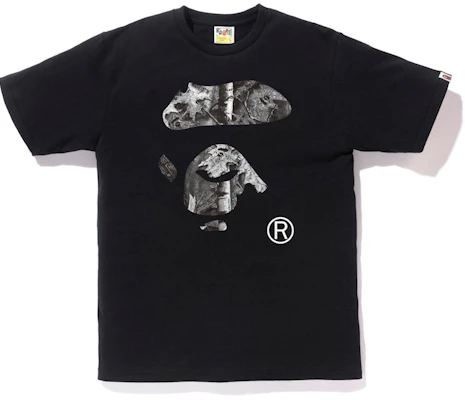 Camiseta Negra Bape Forest Camo Ape Face Buy Camiseta Negra Bape Forest Camo Ape Face