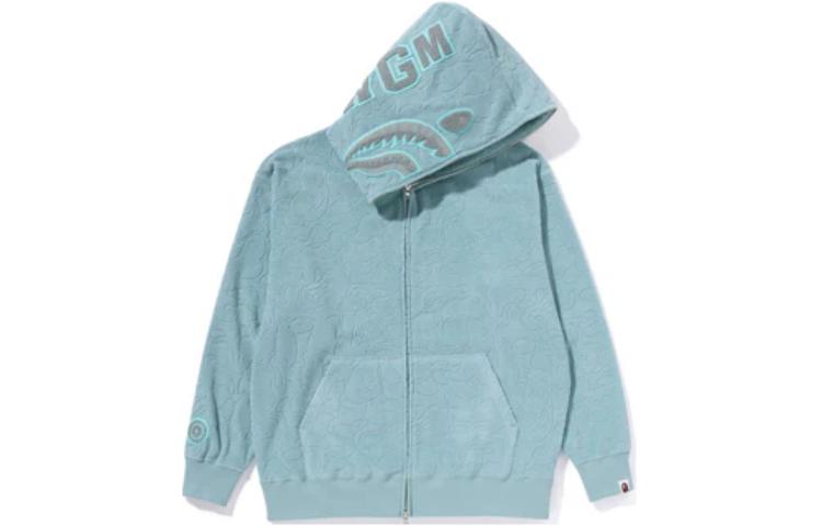 BAPE Full-Print Zip-Up Hoodie Long-Sleeve 1K30-115-301