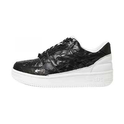 BAPE FUTURE A BATHING APE STA Low 'Black Fashion'