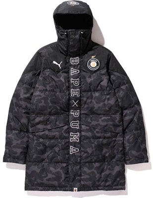 Bape FW18 Long Down Jacket Black Buy Bape FW18 Long Down Jacket Black