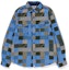 Buy BAPE 2022秋冬格紋拼接猿人頭長袖襯衫 0ZXSTM131001J