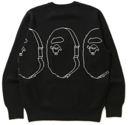 BAPE FW22 經典Logo提花圖案套頭毛衣 1G80120001 Purchase BAPE FW22 經典Logo提花圖案套頭毛衣 1G80120001