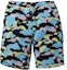 Buy BAPE 2022秋冬款多彩迷彩猿人圖案休閒短褲. 0ZXSPM153004G