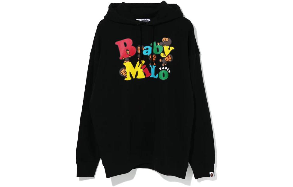 BAPE FW22 Alphabet Cartoon Print Oversized Hoodie Unisex 2G80-214-513