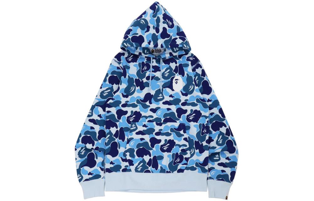BAPE FW22 Ape Camo Print Drawstring Long Sleeve Hoodie 0ZXSWM114010H