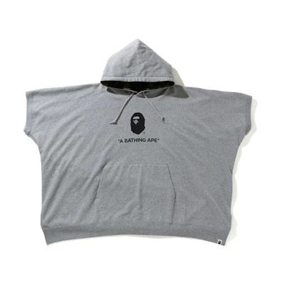 BAPE FW22 Ape Letter Logo Graphic Short-Sleeve Hoodie 0ZXSWM114015G