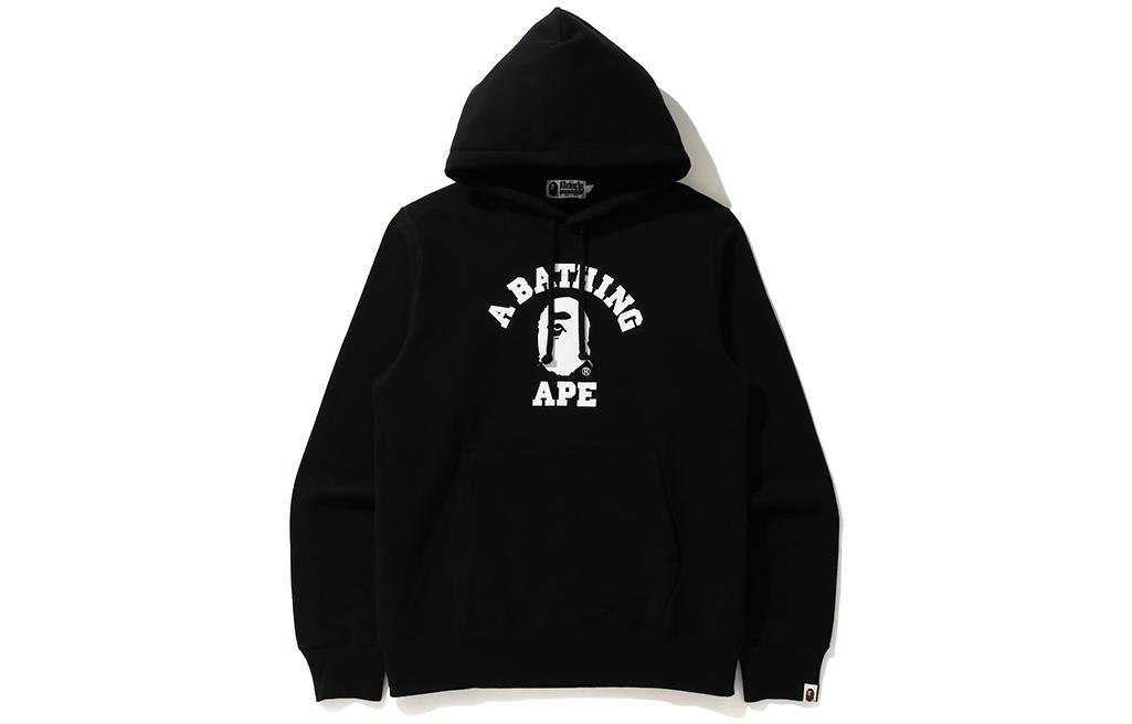 BAPE FW22 Ape Letter Logo Hoodie Casual Pullover Sweatshirt 0ZXSWM114002F