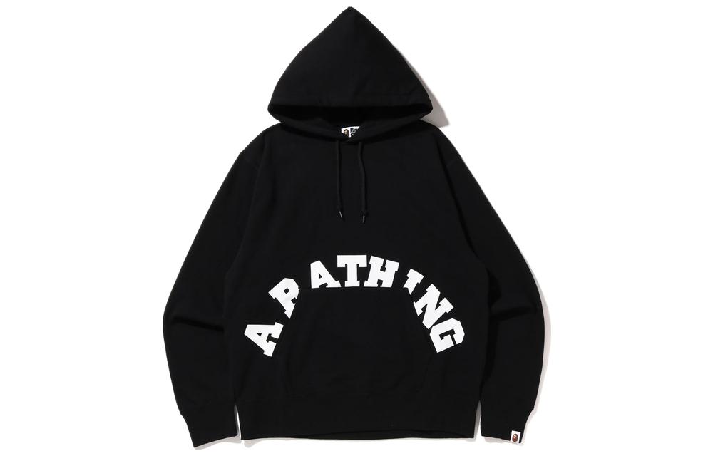 BAPE FW22 Ape Print Logo Hoodie Long Sleeve Pullover 0ZXSWM114010J