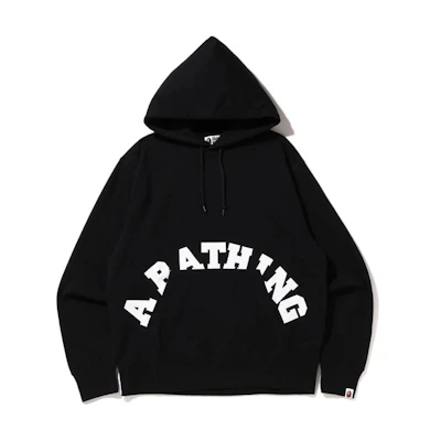 BAPE FW22 Ape Print Logo Hoodie Long Sleeve Pullover 0ZXSWM114010J