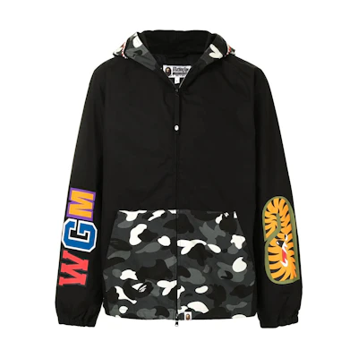 BAPE FW22 Black Camo Hoodie Jacket 1E70140008BLK