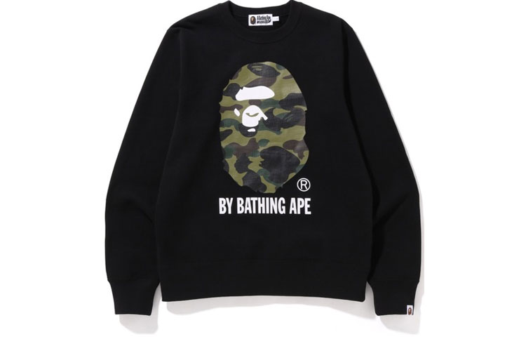 BAPE FW22 Camo Ape Head Pullover Hoodie 1I30-113-017